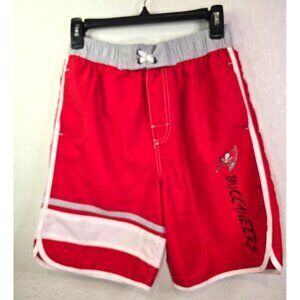 Buccaneers Bloatcore Sportstyle Red Shorts NFL Team Apparel Youth Sz M 20/12